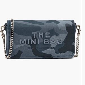 The Mini Bag Camo Jacquard Shoulder Bag